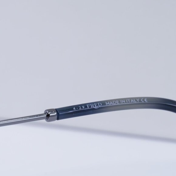 Fred FG50012U 006 Rectangle 56mm Eyeglasses - Gunmetal - Picture 5 of 10